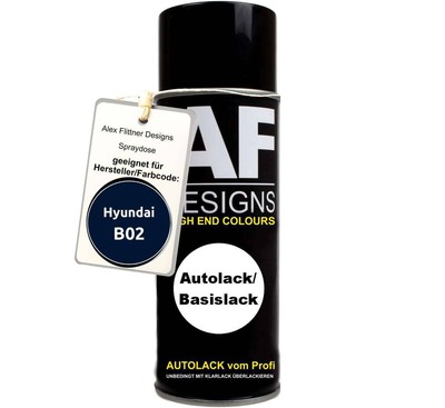 Für Hyundai B02 Taifun Spraydose Basislack Sprühdose 400ml