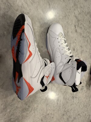 AIR JORDAN 7 RETROJORDAN.COMWHITE/CRIMSON-BLACKBLANC/NOIR/CRANOISI