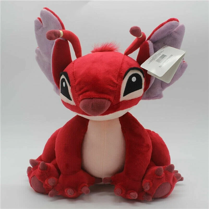 Disney Lilo & Stitch Red Leroy Plush Toy 28cm Soft Stuffed Doll