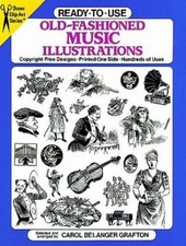 Ready-to-Use Old-Fashioned Music Illustrations Dover Clip Art Ready-to-Use 