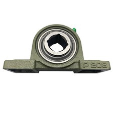 New 1-1/8" Square Disc Pillow Block Bearing For Tufline TPBT60 GW208PPB5-P US