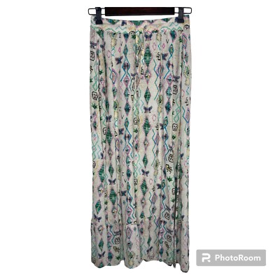 Zadig & Voltaire Joho Kilim Maxi Skirt Size UK36 US 4/6 Extra Small