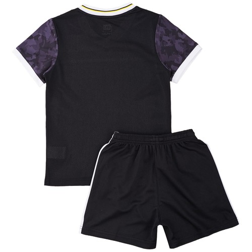 Kids Boys Football Team Uniform Training T-shirt With Shorts V-neck Sports Set - Picture 33 of 61