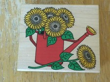 Inkadinkado Sunflower Rubber Stamp