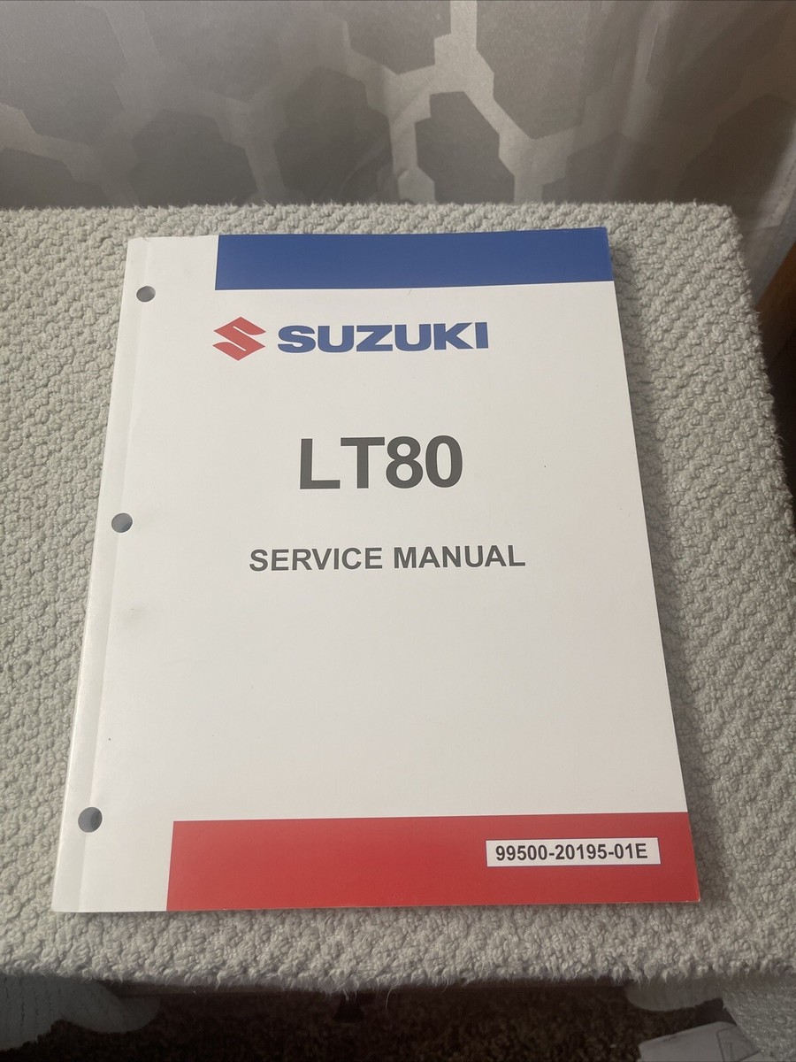 Genuine 2009- LT-Z400 LTZ400 LTZ SUZUKI SHOP SERVICE MANUAL