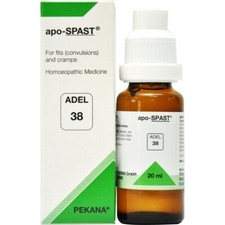 ADEL 38 Drops 20ml Pack spo-SPAST Adel PEKANA Germany OTC Homeopathic Drops
