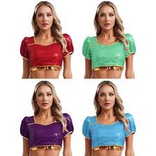 Women Top Stitched Costumes Indian Blouse Bollywood Cosplay Saree Outfit Rave