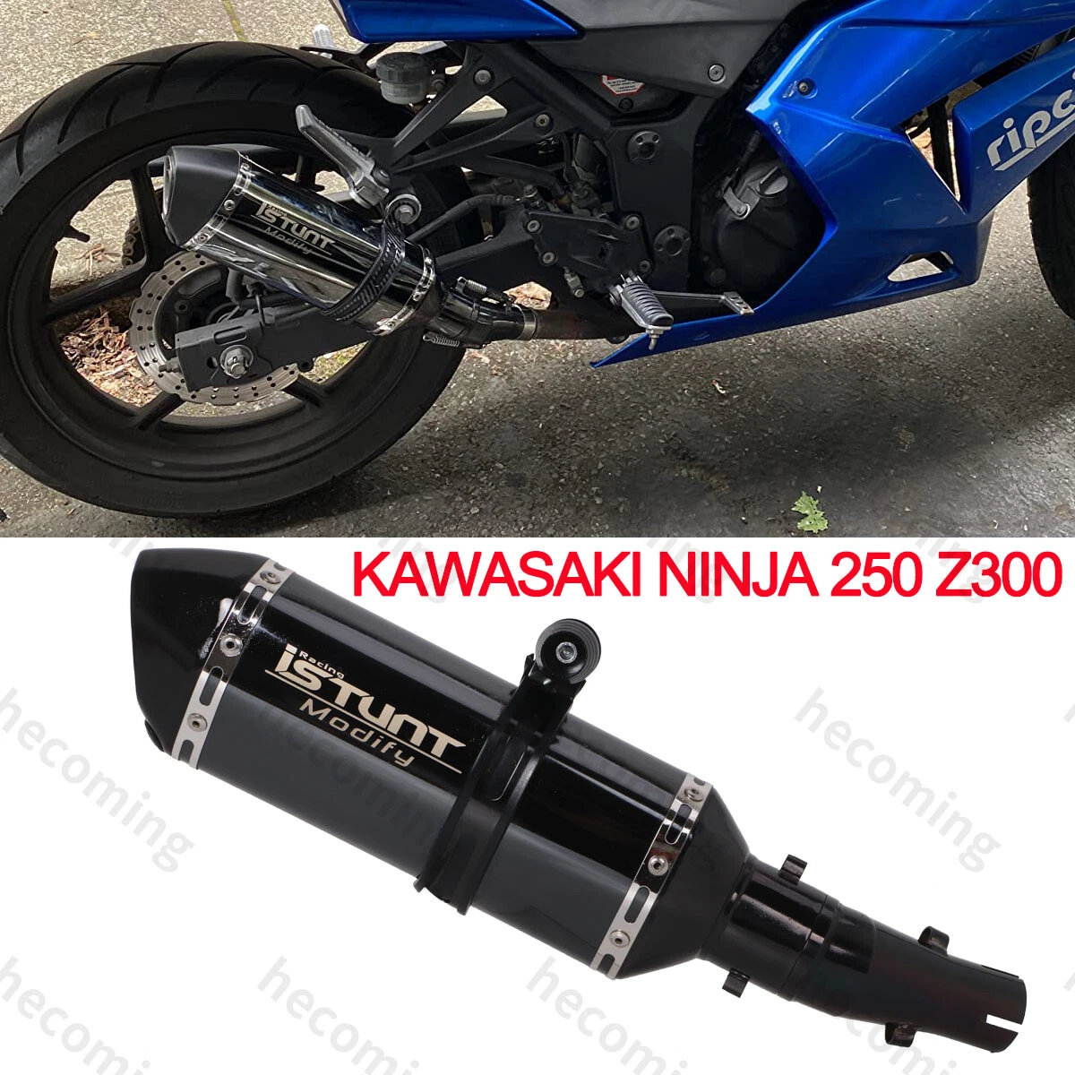 LeoVince cobra NINJA250 Z250 スリップオン サイレンサー Kawasaki