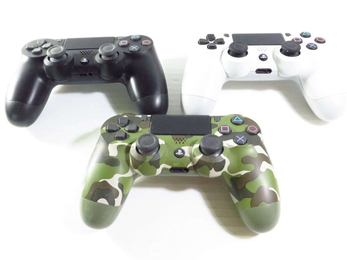 3 Pack Original Sony PS4 Wireless Controller Gamepad Dualshok PlayStation4 As Is 3 Pack Original Sony PS4 Wireless Controller Gamepad Dualshok PlayStation4 As Is