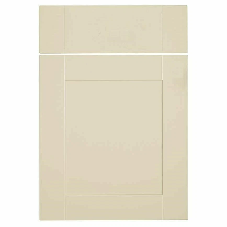 Kitchen Unit Cupboard Doors Matt Cream Shaker Compatible with Howdens Burford