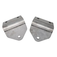 Fog Lamp Bracket Set For Jeep Yj Wrangler Sahara Bare Steel Replaces 56002290