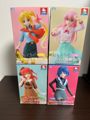 Bocchi The Rock Vivit Figure Retro Fashion Nijika Hitori Ryo Ikuyo