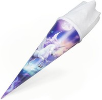 goldbuch GeschwistertüTe Diana Einhorn SchultüTe Lackkarton ZuckertüTe 35Cm Blau