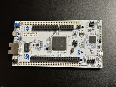 STM32 NUCLEO-H723ZG development board with STM32H723ZG MCU