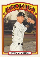 2021 Topps Heritage - Ryan McMahon #77 MLB Rookie Card
