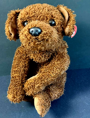 Ty Beanie Classic Plush Flopper the Chocolate Lab Dog 2000 Dark Brown 16”