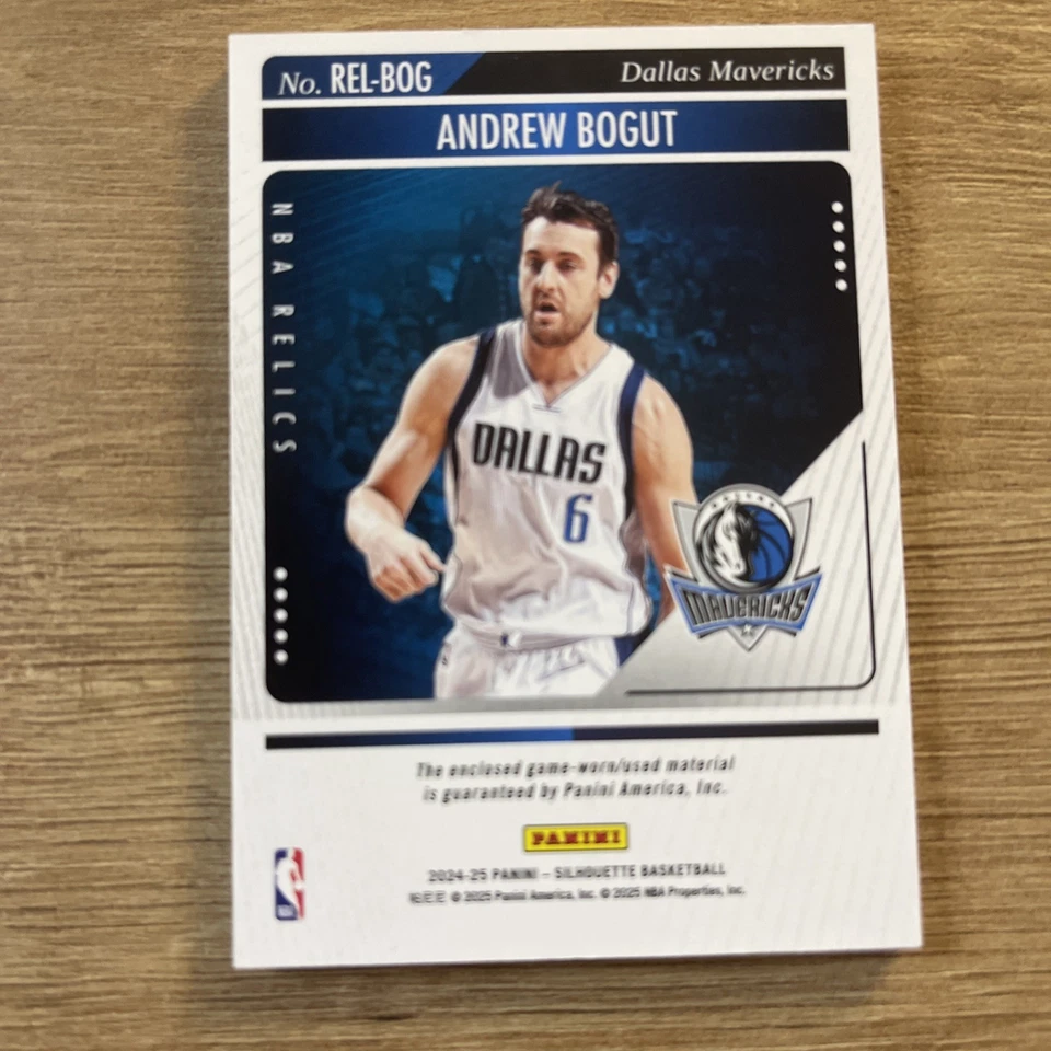 Andrew Bogut Silhouette 1/49 Oro Juego Usado Parche Bronce Foto 2 de 2