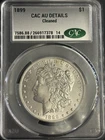 1899 AU? Morgan Silver Dollar CACG, Nice Lustrous Details