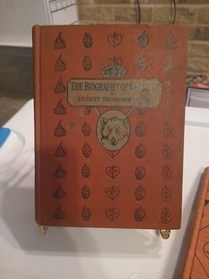 The Biography of a Grizzly by Ernest Seton-Thompson _ HC, Illustr., VG