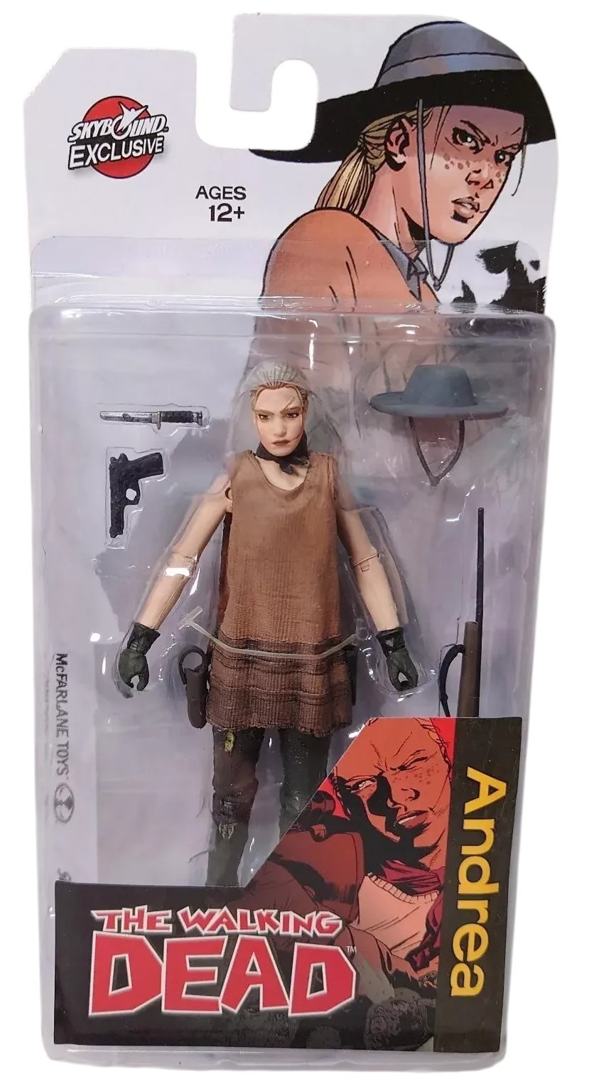 The Walking Dead Andrea Skybound Exuclusive **BRAND NEW** RARE Figure - SEALED.
