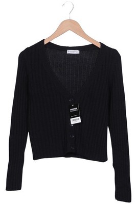 Stradivarius Strickjacke Damen Cardigan Jacke Gr. S Schwarz #3t4p69s