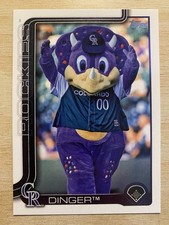 2025 Topps Baseball Mascots Insert #M-9 Dinger Colorado Rockies