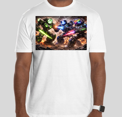 custom dtf tshirts all sizes pc battle playstation xbox