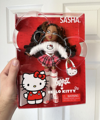 Bratz x Hello Kitty Sasha Fashion Doll w/ Purse New In Box Sealed