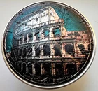 The Colosseum - Rome - American Silver Eagle 1oz .999 Silver Dollar Coin