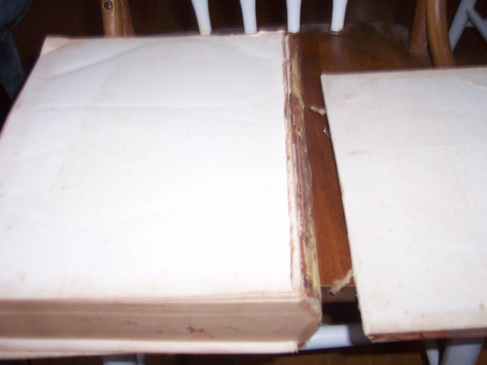 1846 The Complete Family Bible with Apocrypha Foto 3 de 4