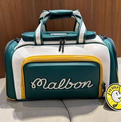 Malbon Golf Boston Bag Large Capacity PU High glade Green Color 56*26*25 DHL