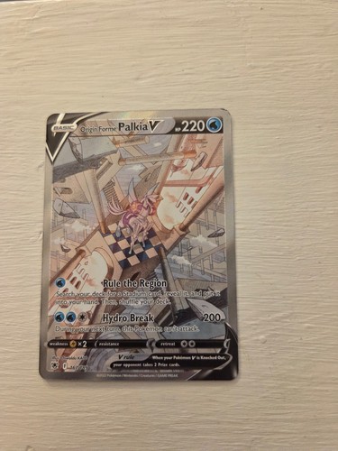 2022 Pokemon—Origin Forme Palkia V 167/189 SWSH10 Astral Radiance—Ultra Rare[LP]