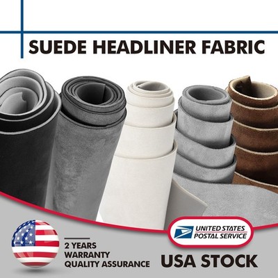 60'' Headliner Fabric Foam Backed Auto Roof Liner Repair Upholstery Suede