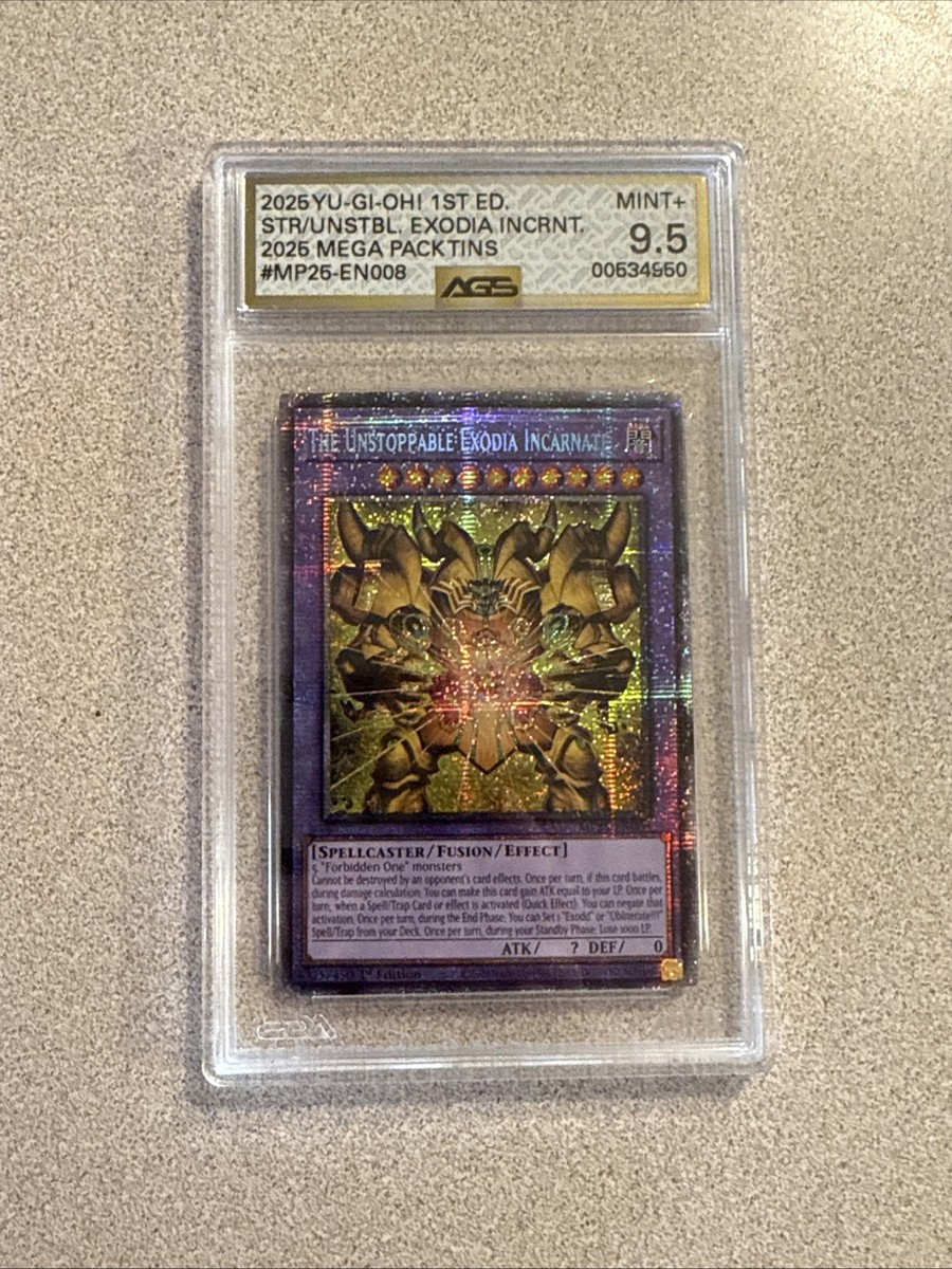 The Unstoppable Exodia Incarnate MP25-EN008 2025 Mega-Pack 1st Edition  Starlight | eBay