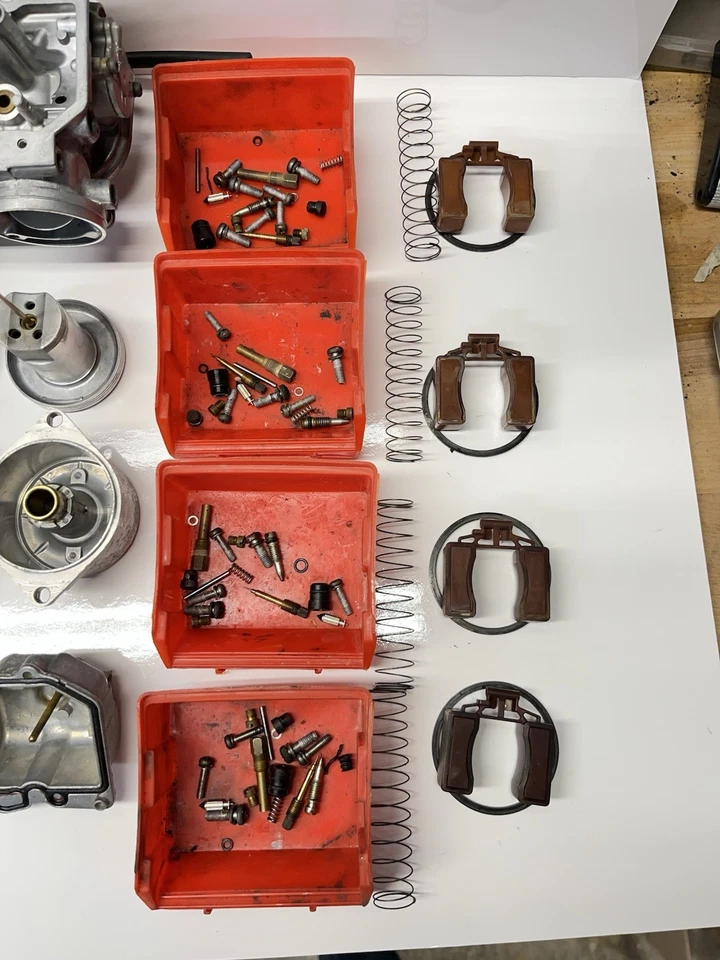 HONDA CB750 C F K SC CB 750 CARBURADOR KEIHIN VB42D FABRICANTE DE EQUIPAMENTO ORIGINAL COMPLETO - Imagem 3 de 4