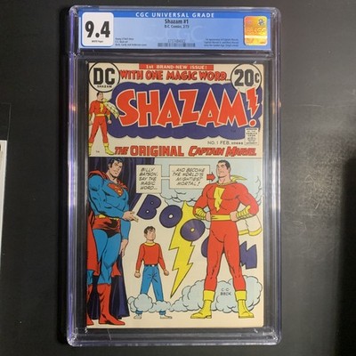 Shazam #1 (1973) CGC 9.4 - 1st Appearance Captain Marvel since GA DC Comics Key