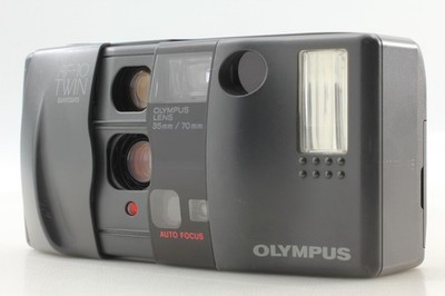 [ MINT ] Olympus AF-10 TWIN QD 35mm Point & Shoot Film Camera From JAPAN