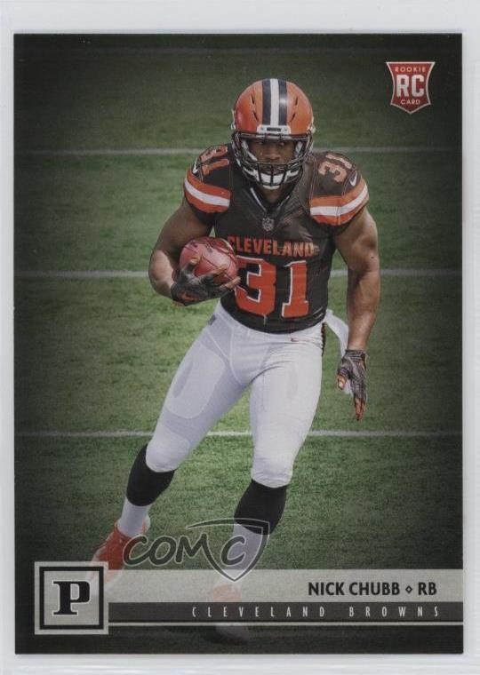 2018 Panini Rookies Nick Chubb #316 Rookie RC
