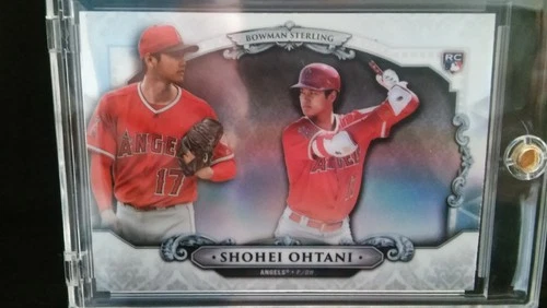 2018 Bowman Sterling Refractor Shohei Ohtani Angels RC Rookie