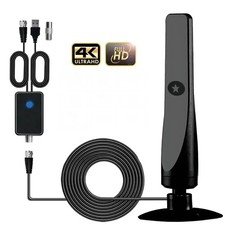 TV Aerial Digital Indoor TV Aerial with Signal Booster TV Antenna For Freeview