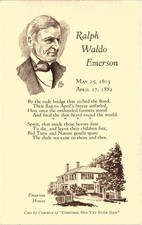 Ralph Waldo Emerson May 25, 1803 - April 27, ...