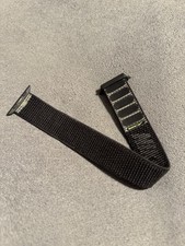 Apple Watch Nike Sport Loop 45mm 42/44/46/49 Genuine OEM Swoosh Black Used