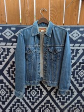 VTG 70s Levi  s 70505 0217 Type III Trucker Jacket No Hand Pockets USA Made 40