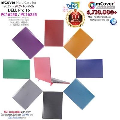 NEW mCover Case for 2025+ 16'' Dell Pro 16 PB1625X + PC1625X Windows Laptop PC