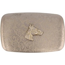 Horse Ranch Rancher Rodeo Farmer Western Cowboy Cowgirl 80s Vintage Belt Buckle