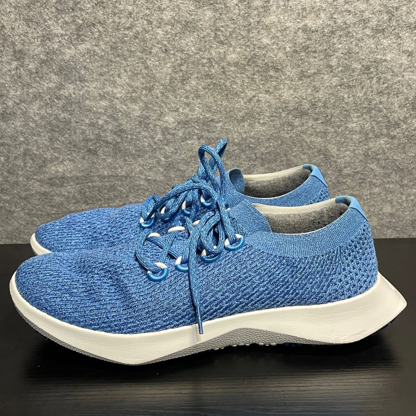 Allbirds Tree Dasher Shoes Men’s Size 12 Blue Athletic Running Casual Sneakers