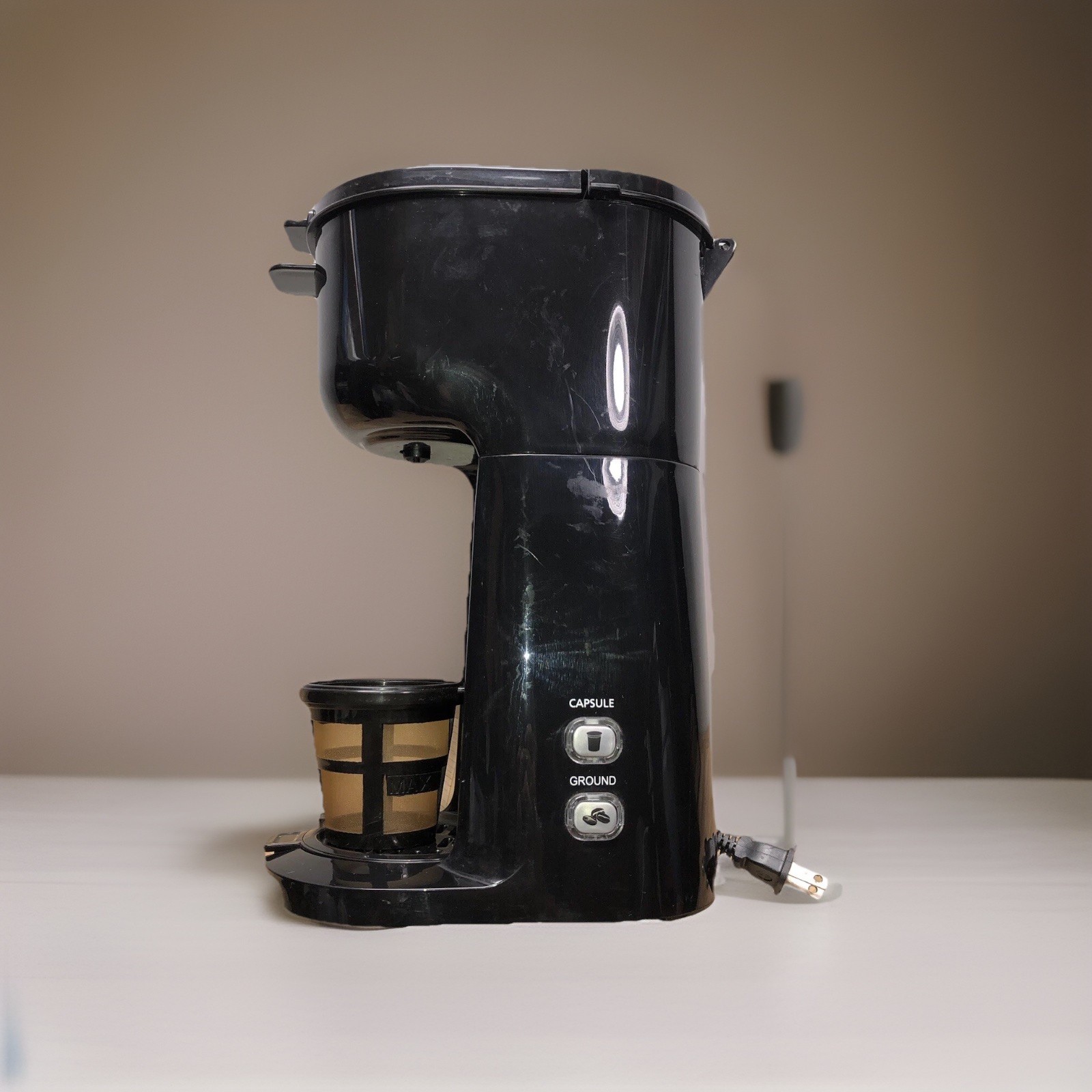 Dual Brew K Cup Capsule Ground Coffee Compact Design