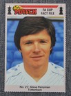 1986 MATCH FA CUP FACT FILE - STEVE PERRYMAN - TOTTENHAM HOTSPUR No 27