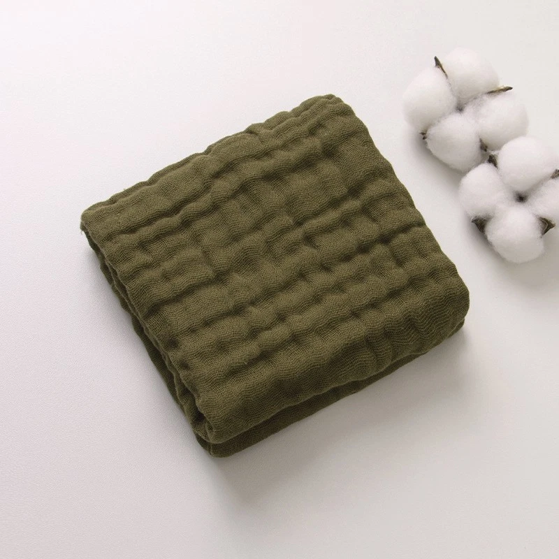 Panos de arroto para bebês 6 camadas - Baba classe B e toalhas de rosto para recém-nascidos - Imagem 4 de 4