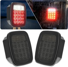 Universal 38 Led Replacement Tail Lights Taillights For Jeep Wrangler Tj Yj Cj..